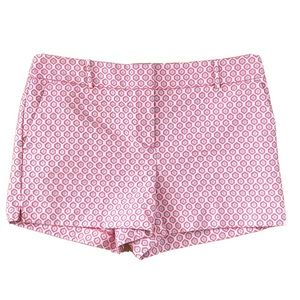 Loft The Riviera Coral Embroidered Fair Isle Short